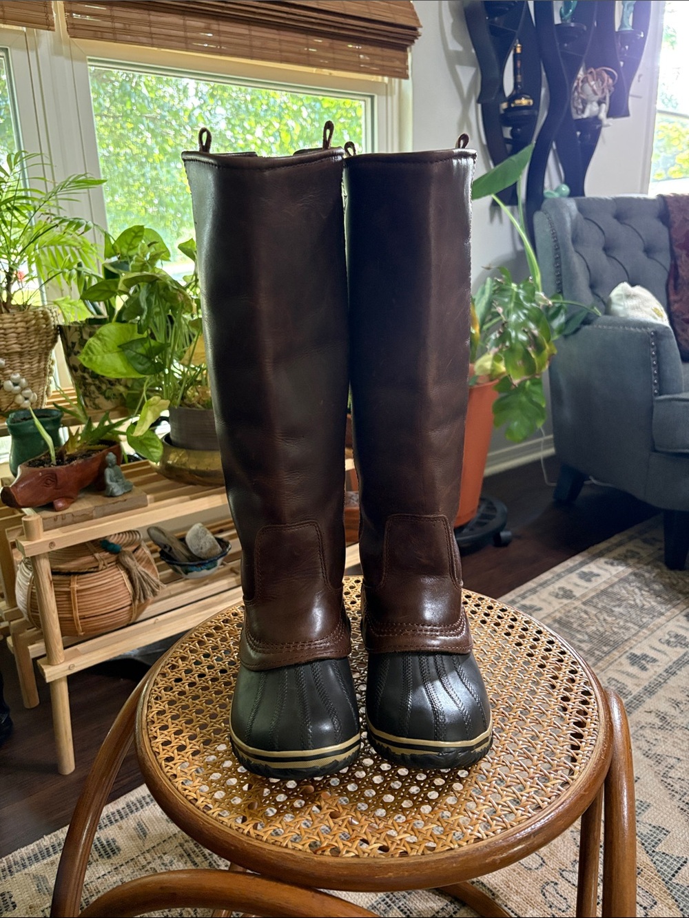 Sorel women’s slimpack riding tall ll boots
Size 6.5